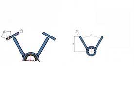 Full View of the ‘P’ – Bracket